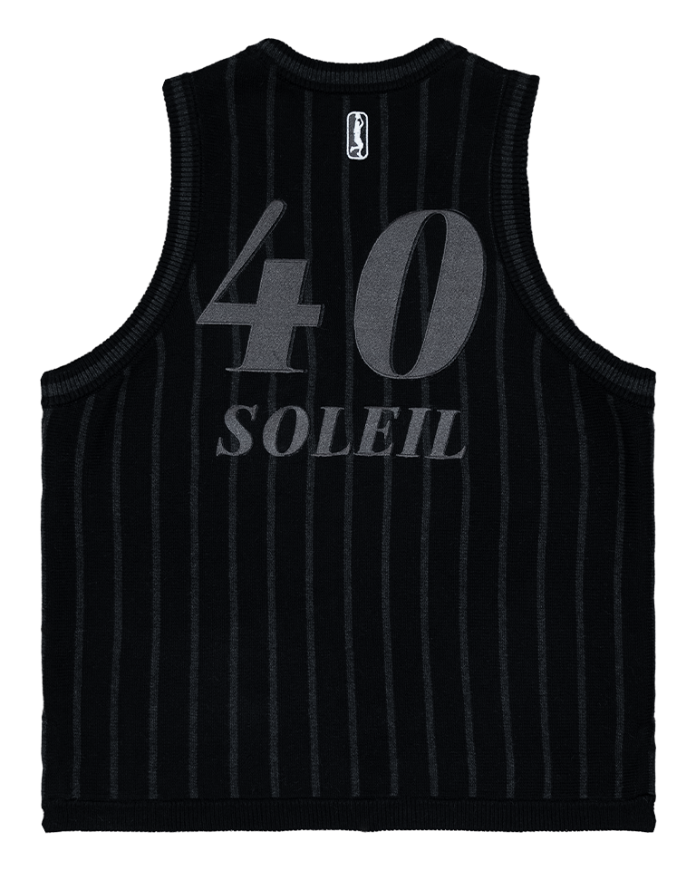 Charcoal Court Knit