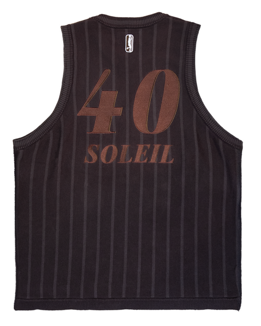 Espresso Court Knit